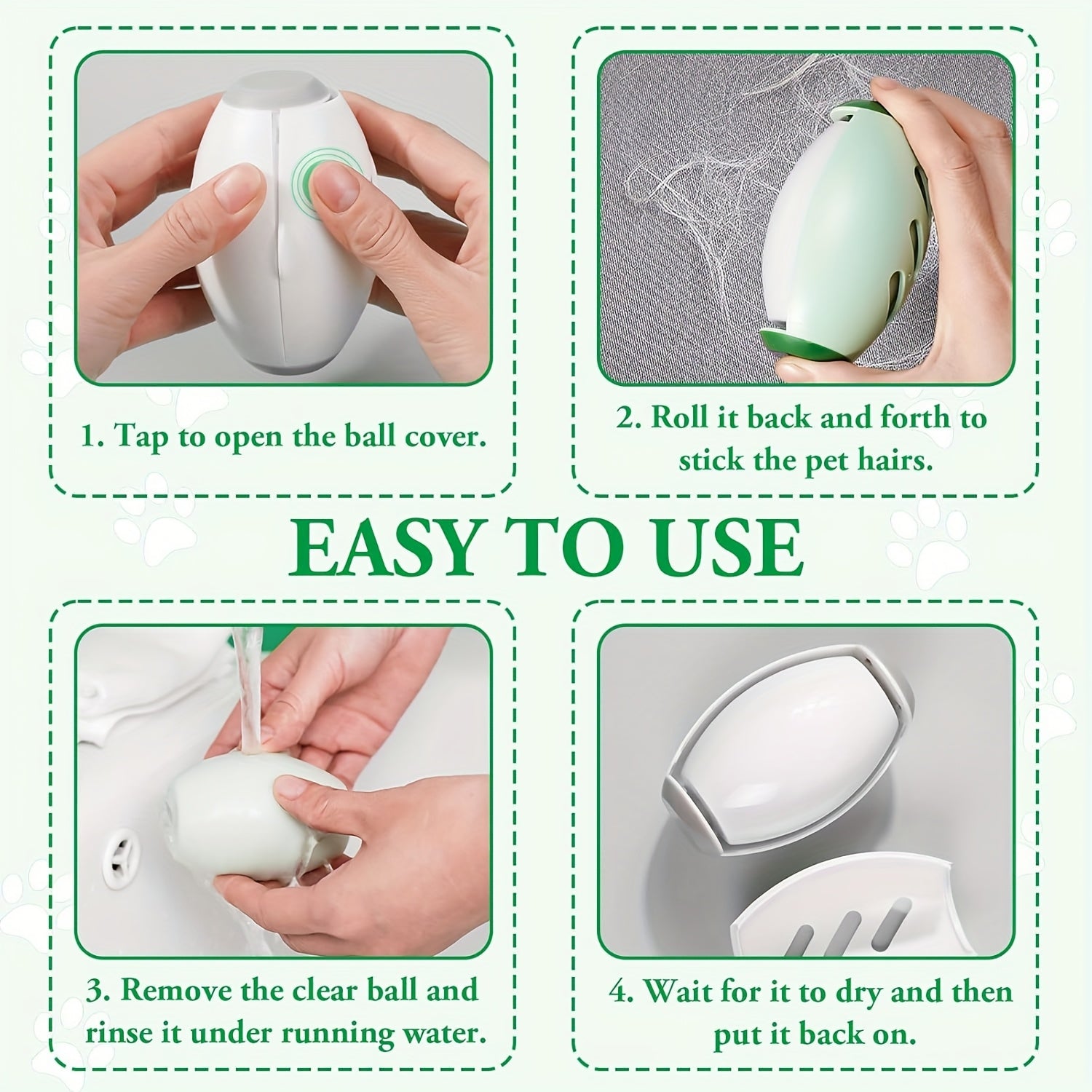 Reusable Mini Lint Roller – Extra Sticky & Washable
